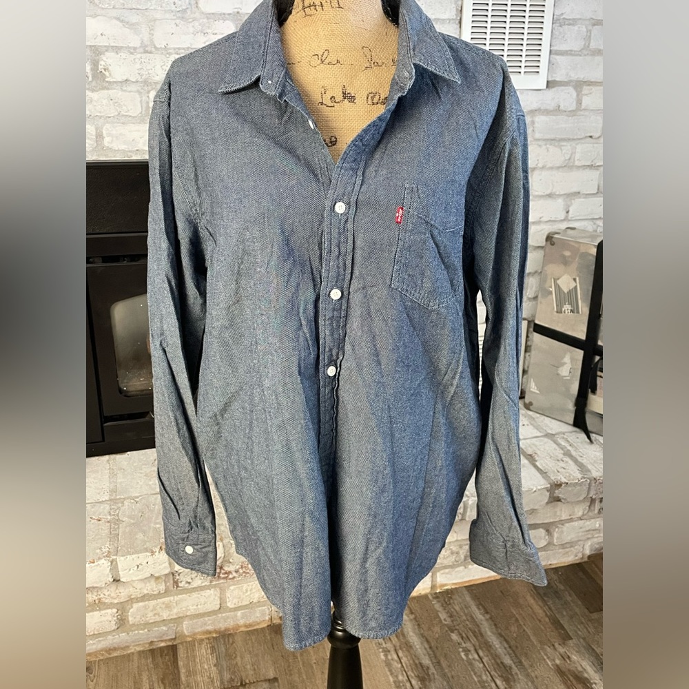 Levi’s Button Down Shirt, Western Style, Boho